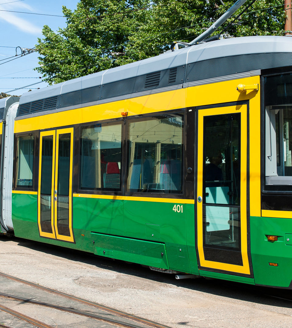 Škoda Transtech: Artic, Tram in Helsinki, Finland