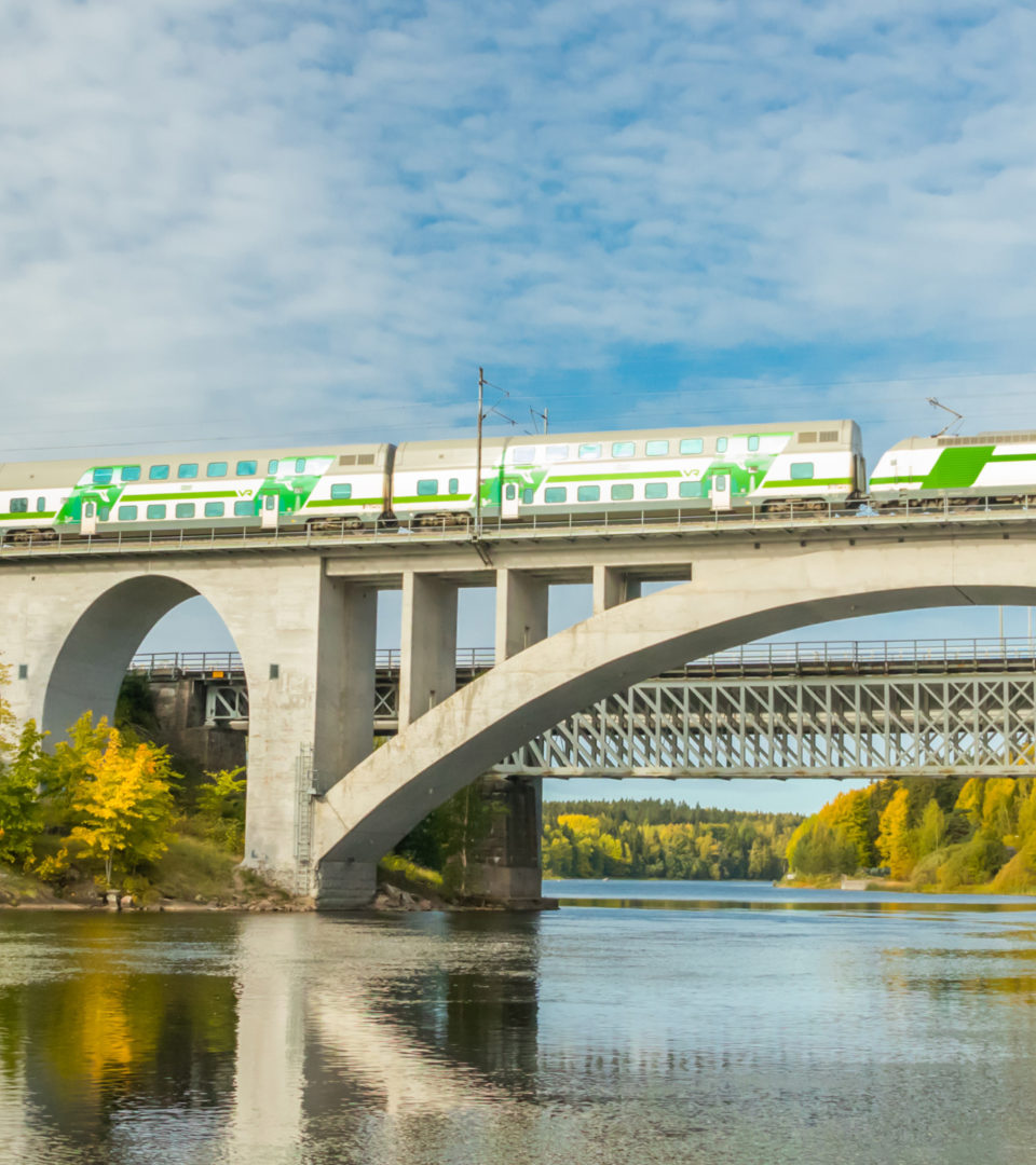 Transtech: ERd kaksikerrosjunan ravintolavaunut, VR, Finland