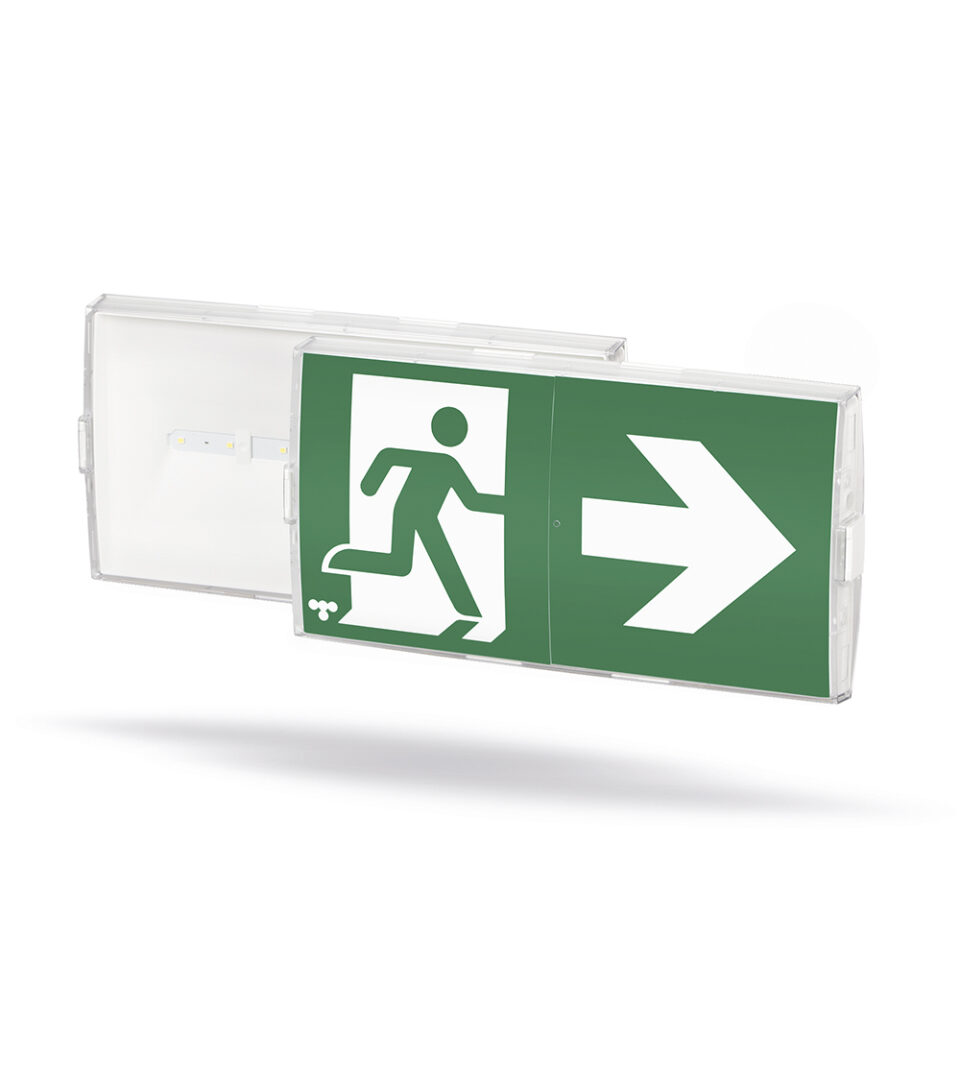 NEW: Teknoware Combo emergency and emergency exit light