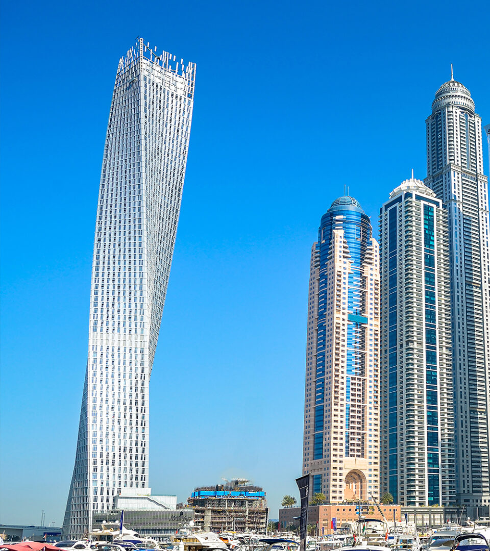 Cayan Tower, Dubai, Arabiemiraatit