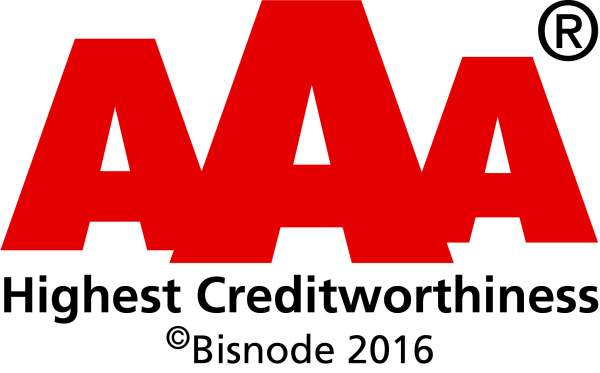 Highest Creditworthiness 2016 logo