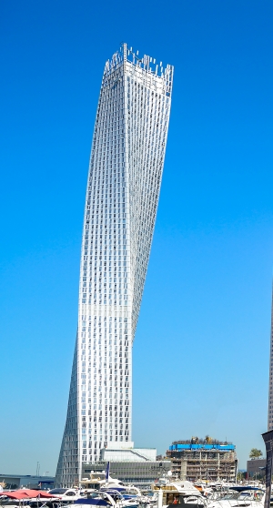 Cayan Tower, Dubai - Teknowaren referenssikohde